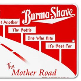 Burma Shave Summer Image